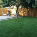 Artificial Grass backyard landscaping