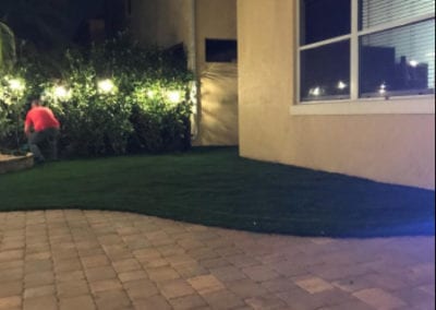 artificial grass landscaping