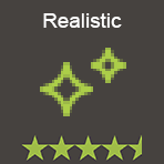 Realistic 4.5 Stars