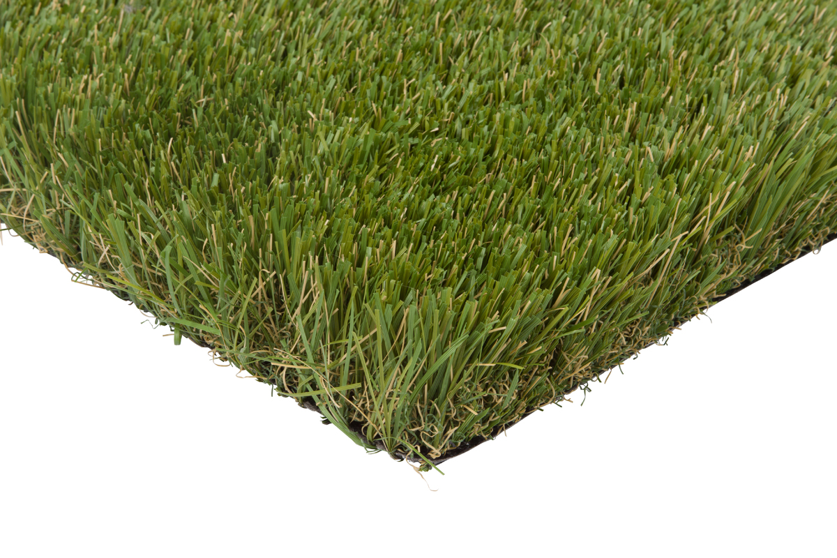 straw hat artificial grass