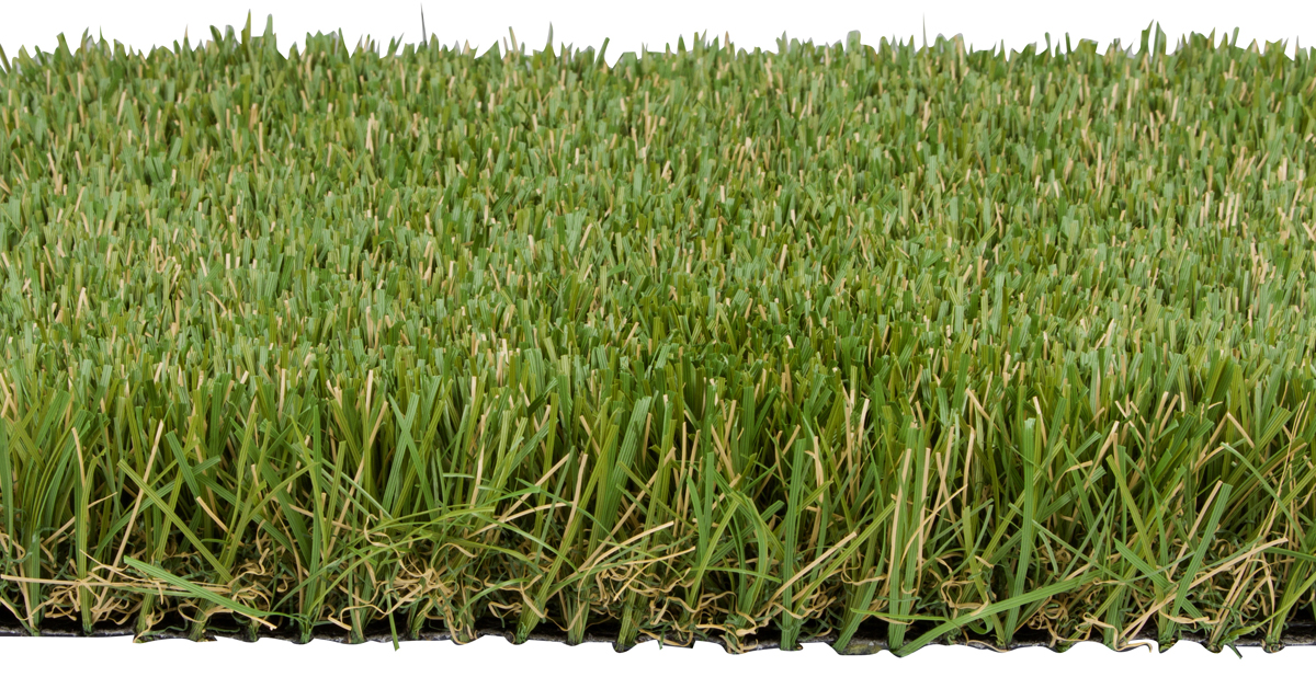 straw hat artificial grass